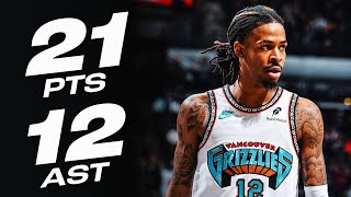 Ja Morant's 21-PT DOUBLE-DOUBLE vs Spurs! | January 15, 2025