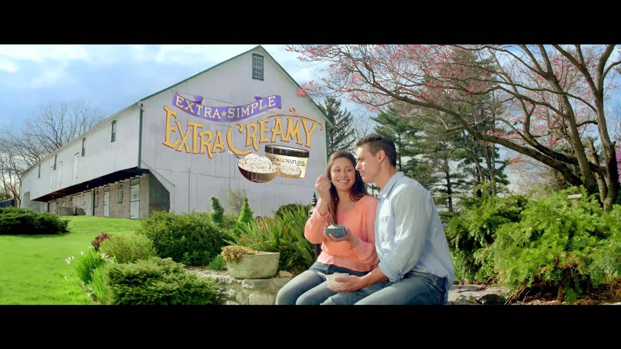 COMMERCIAL: All Natural Ice Cream Turkey Hill Dairy Homemade