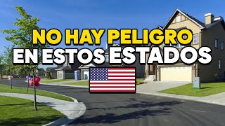 10 ESTADOS MÁS SEGUROS para VIVIR en ESTADOS UNIDOS🇺🇸 2024