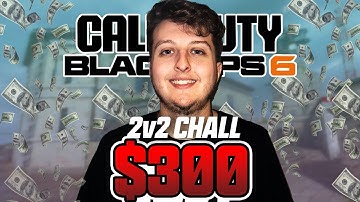 $300 2V2 CHALL w/ My Little Bro!