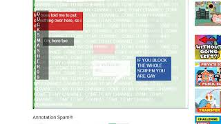 Annotation Spam!!! (WITH ANNOTATIONS)