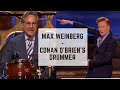 How Max Weinberg became CONAN O'BRIEN'S Drummer