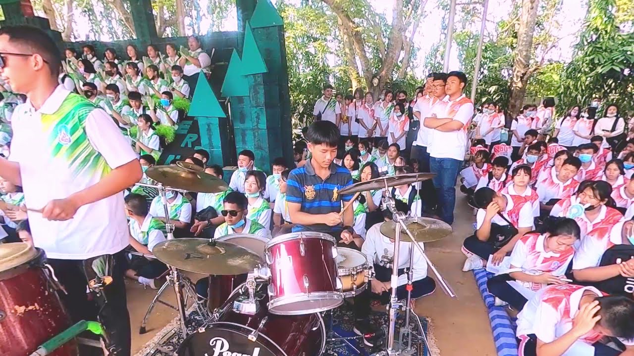 งานกีฬาสีโรงเรียนนาคประสิทธิ์ ปี 2563 (เบสท์มือกลองสีเขียว)