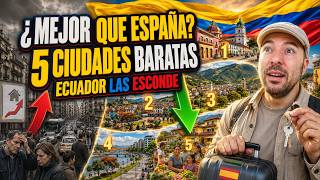 DISCOVER 5 CITIES IN ECUADOR WHERE YOU WOULD LIVE BETTER THAN IN SPAIN 🇪🇨