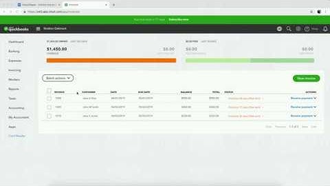 Extract data and create QuickBooks invoices using DocuClipper