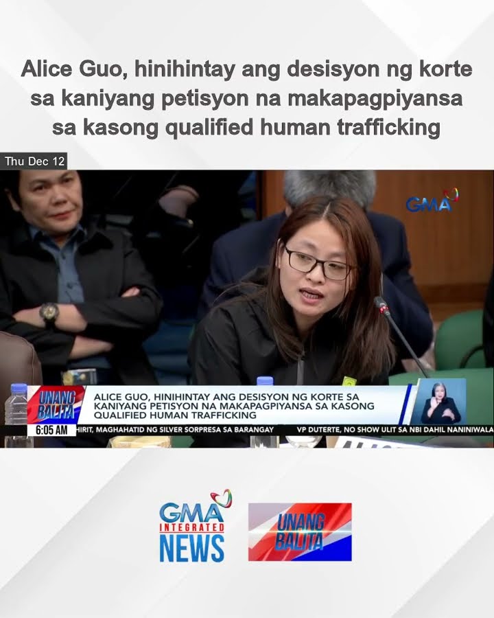 Alice Guo, hinihintay ang desisyon ng korte sa kaniyang petisyon na makapagpiyansa... | Unang Balita