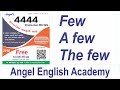 English MCQs Short Cut Video-30 'Few A few The Few' | Angel English Acad...