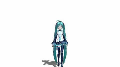 [MikuMikuDance] My First MMD video...