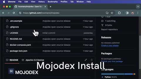 Mojodex Open Source Digital Assistant Platform Install