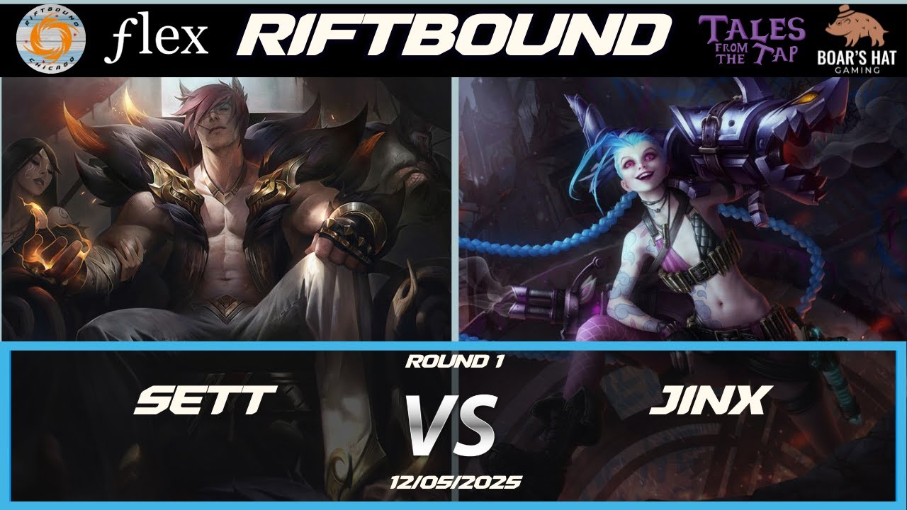Sett VS Jinx [Riftbound Gameplay Round 1] - YouTube