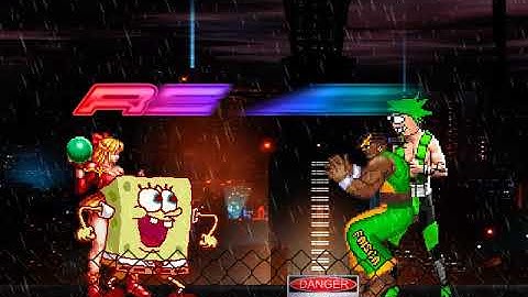 MUGEN Request: Spongebob & Carol Stanzack Vs Eddy Gordo & Jesse