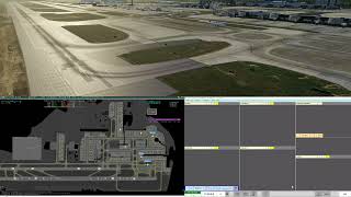EGKK_GND | Gatwick Ground | Vatsim UK ATC | 09.04. | Towerview Part 1