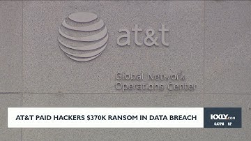 AT&T paid hackers $370K ransom in data breach