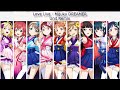 Mijuku DREAMER (Unit Remix) - Eng/Rom Color-Coded Lyrics - Aqours