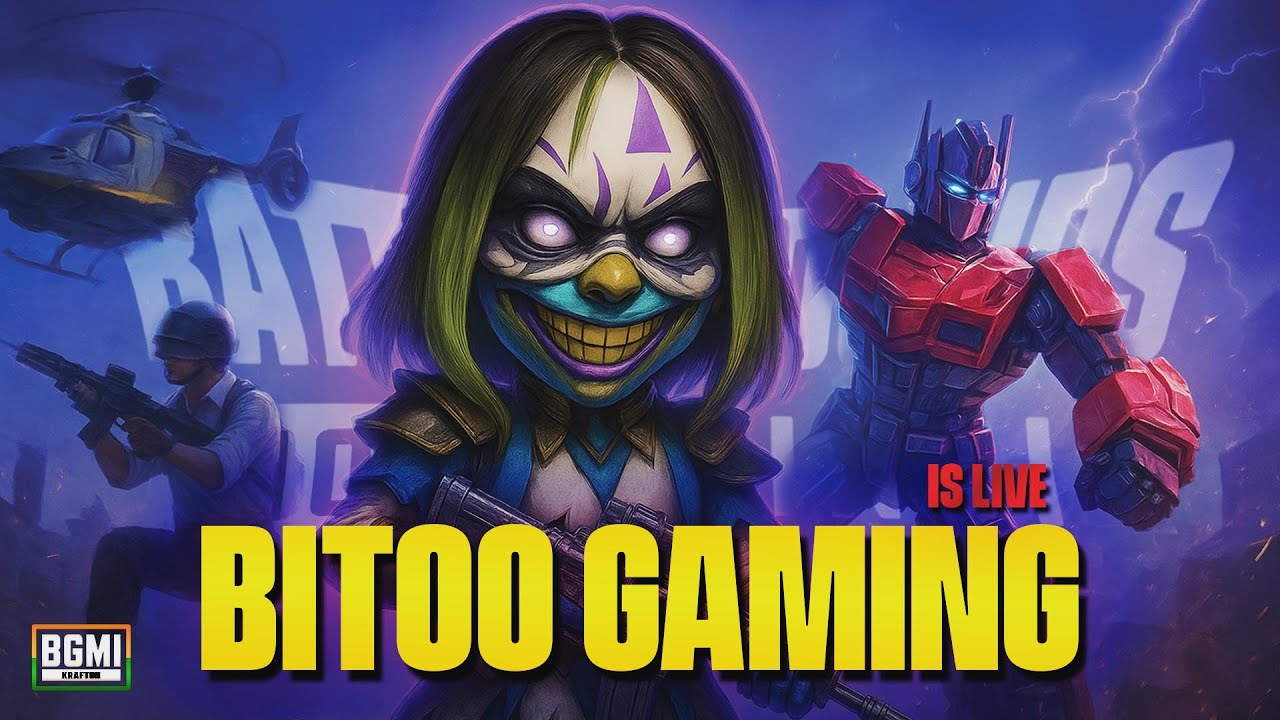 BGMI LIVE ! BITOO GAMING #BGMILIVE - YouTube