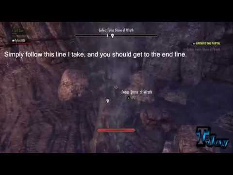 Elder Scrolls Online - Stone Of Wrath Tutorial - Opening The Portal - Xbox One