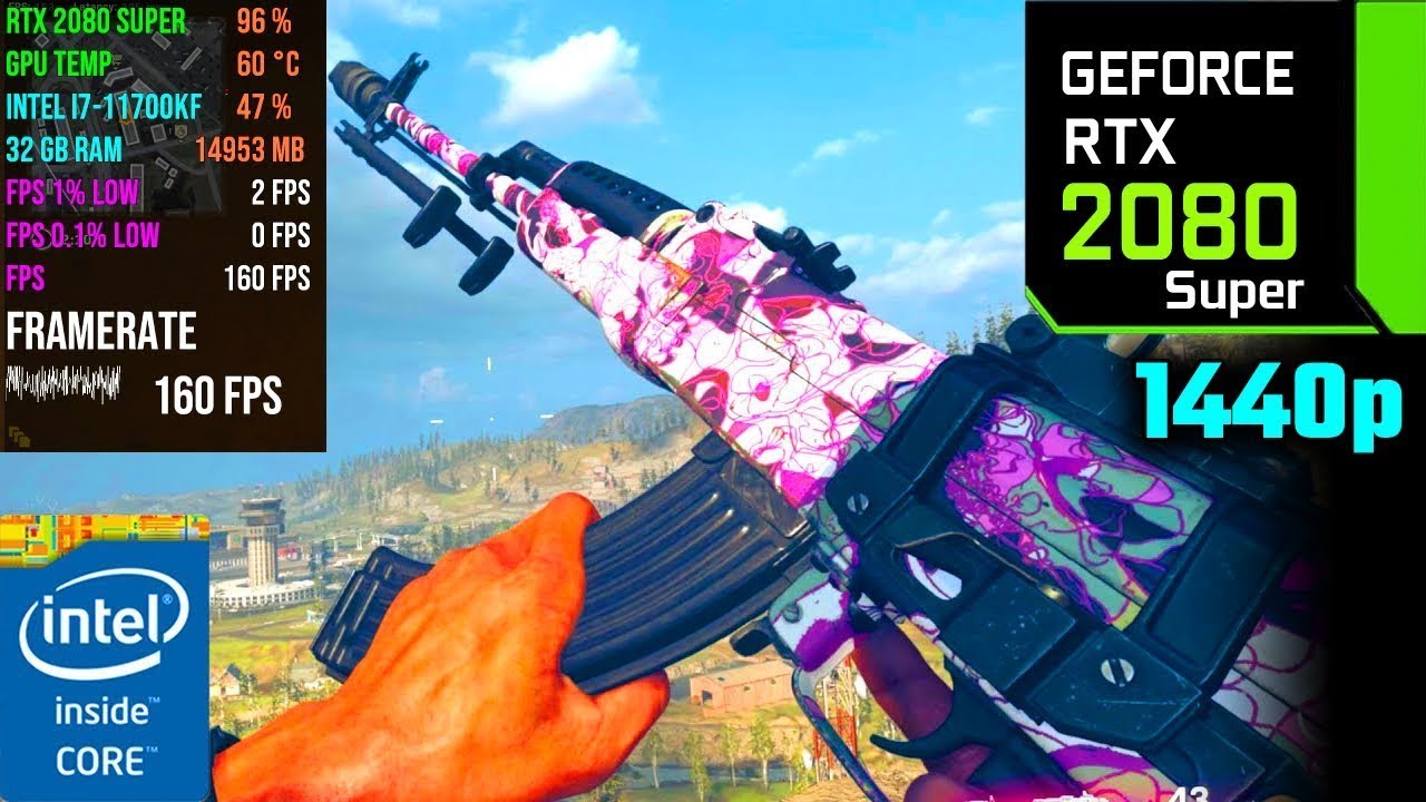 RTX 2080 SUPER 8GB | Call of Duty : Warzone ( Ultra Settings RTX OFF / DLSS ON )