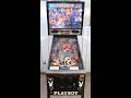 1989 Data East Playboy 35th Anniversary Pinball Machine In Action 1989 Data East Playboy 35th Anniversary Pinball Machine In Action
