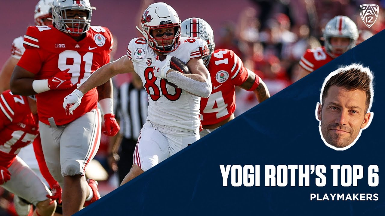 Yogi Roth Yogi Roth's top 6 playmakers for the 2022 Pac-12 football season - YouTube