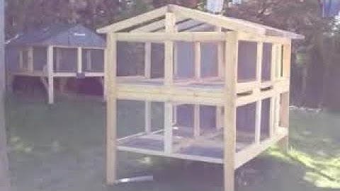 Canadian Rabbit Hutch - 4Hole - PART ONE