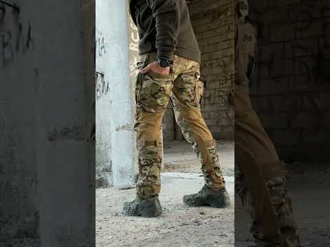 Зимові штурмові тактичні штани SUB-ZERO мультикам, видео 1