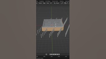 Creating A Pillar Filled Poolroom (Timelapse) #shorts #blender #poolrooms