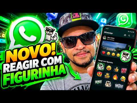 WHATSAPP HOW TO REACT TO STATUS WITH STICKERS