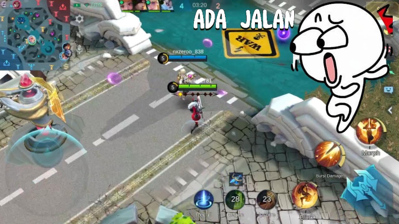 SCRIPT MAP JALAN TOL MOBILE LEGENDS - YouTube