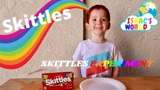 Skittles Science Experiment for Kids!! Taste the Rainbow!