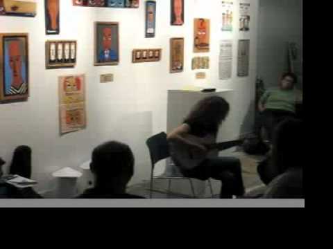 Brenda Kahn, performing Dead Can Dance at ABC No R...