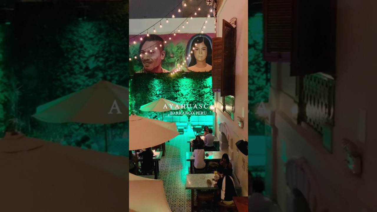 Lima Nightlife in 15s: Inside Ayahuasca Bar 🍸 (Where/When/What to Order)