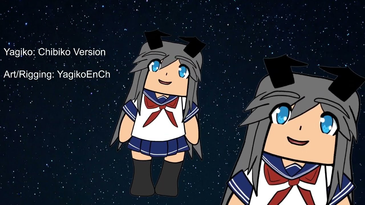 [Live2d Art/Rigging Showcase] Yagiko - Chibiko Model