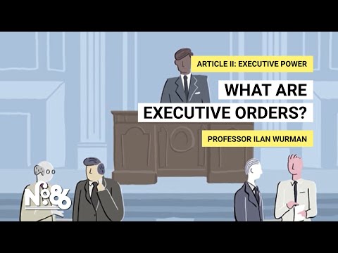 Video: Är en verkställande order en lag?