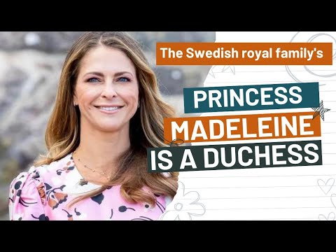 Video: Zviedrijas princese Madeleine neto vērtība