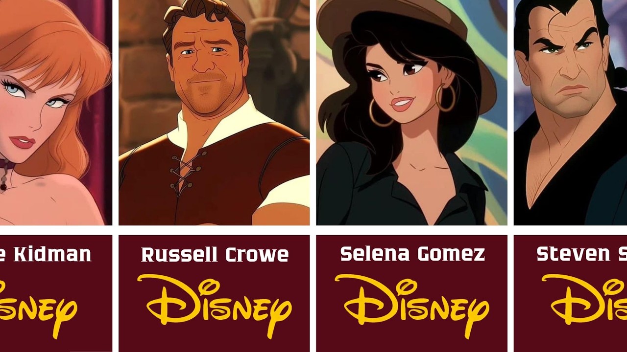 Disney version of celebrities Part 2