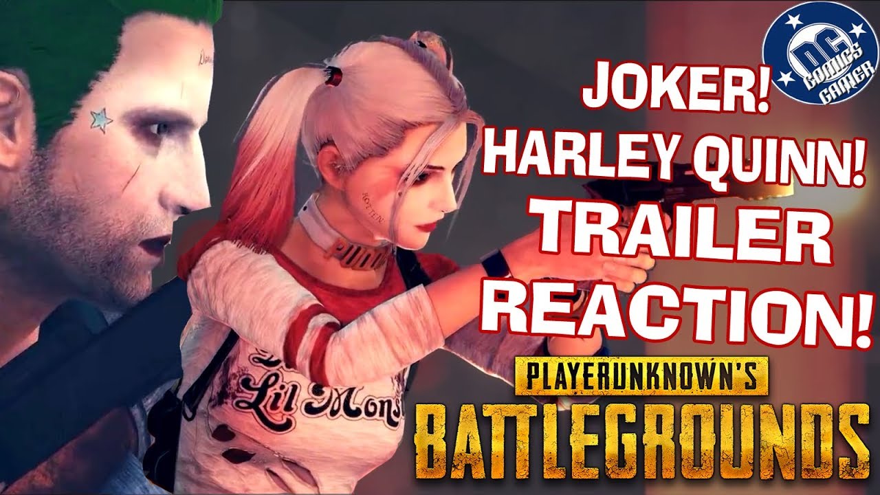PUBG Harley Quinn Joker x Suicide Squad TRAILER REACTION!