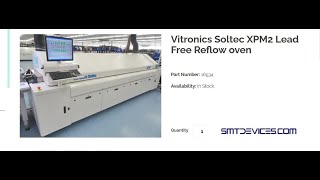 Vitronics Soltec Xpm2 Reflow Oven