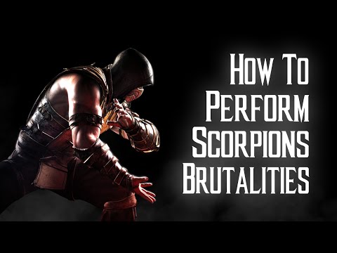 Kombat Tips - How to perform all of Scorpion&rsquo;s Brutalities in MKX