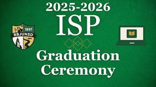 2026 ISP Graduation Ceremony