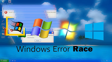 Windows Error Race (Kirby Superstar - Gourmet Race)