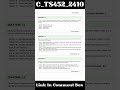 C_TS452_2410 Exam Questions | SAP S/4HANA Cloud Private Edition, Sourcing and Procurement Exam