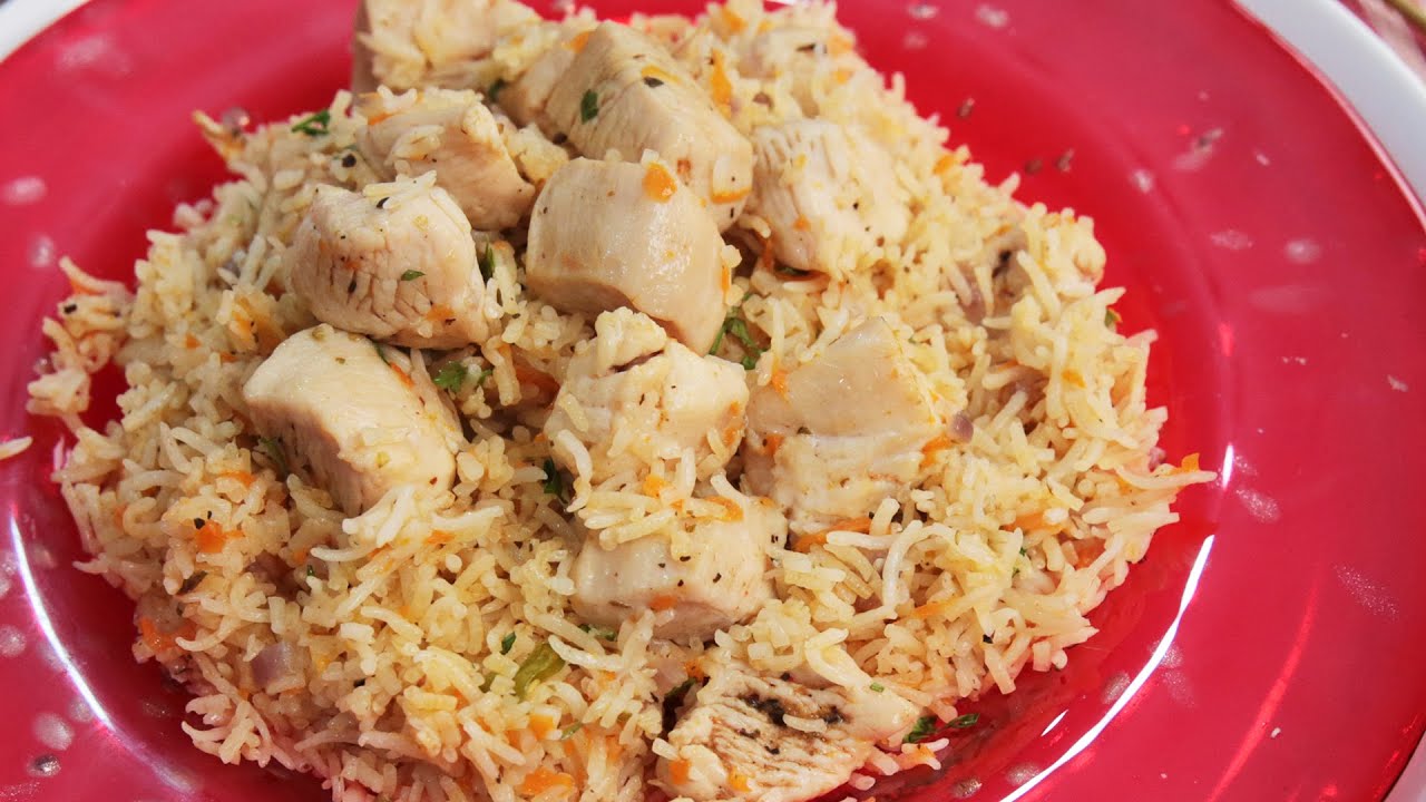 دجاج بالأرز المبهر اللذيذ اسهل وصفة للغدا هتحضريها في 10 دقائق فقط وفي حلة واحدة