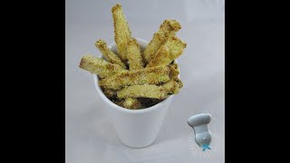 Recette des frites de courgettes au parmesan