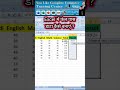Excel me fail pass data kaise banaye #exceleducation #exceltutorial | fail pass kaise nikale #excel
