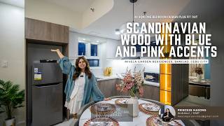 Information CONDO TOUR | Scandinavian Wood with Blue and Pink Accent 1BR Condo Unit at Mivela Garden Residences Guide