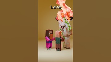 Iron Golem and Cat 3D Simulation 🐈‍⬛💎