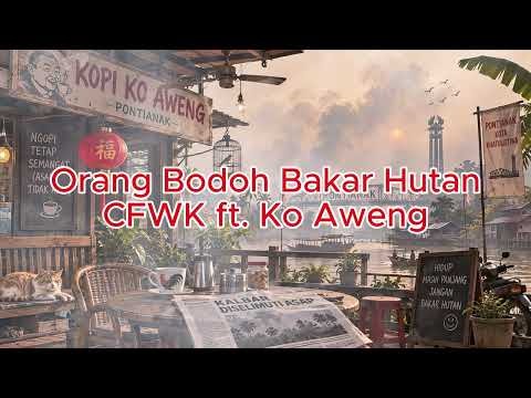 ORANG BODOH BAKAR HUTAN – CFWK | Lagu Asap Pontianak (Official Lyric MV)