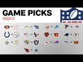 NFL Week 9 Game Picks & Live Streams 🏈