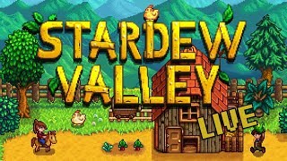 Stardew Valley New Start Gameplay (LIVE}