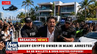 FBI & ICE Raid Luxury Crypto Mansion in Miami — $4.8B Wallets & Drug Routes EXPOSED!